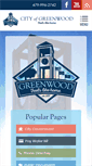 Mobile Screenshot of greenwoodar.org